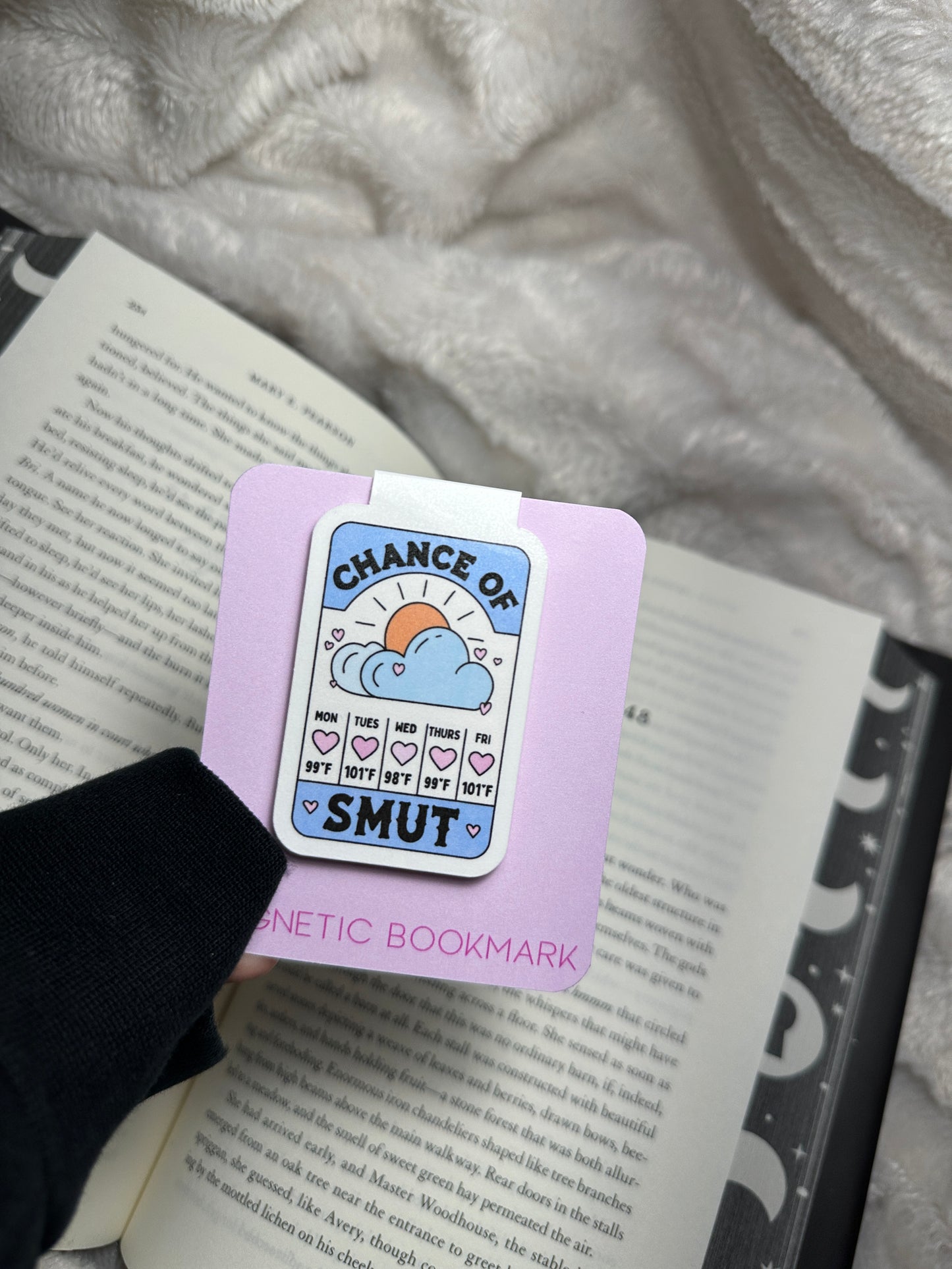 Chance Of Smutt Magnetic Bookmark
