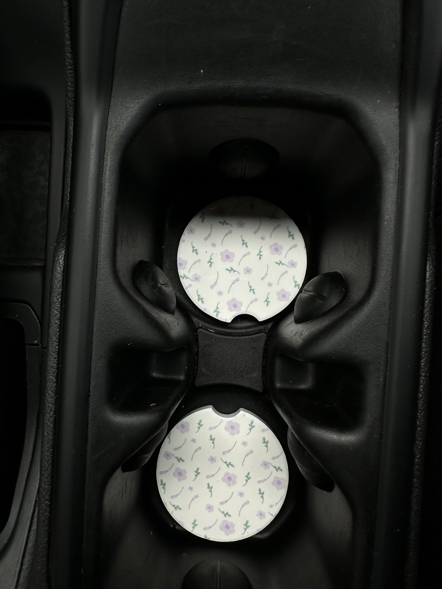 Lavender Haze Ceramic Car Coaster