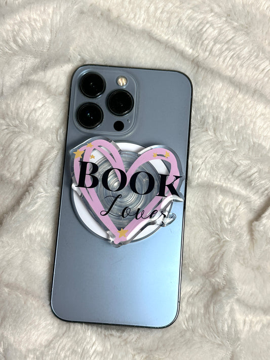 Book Lover Mag Safe Phone/E-Reader Grip