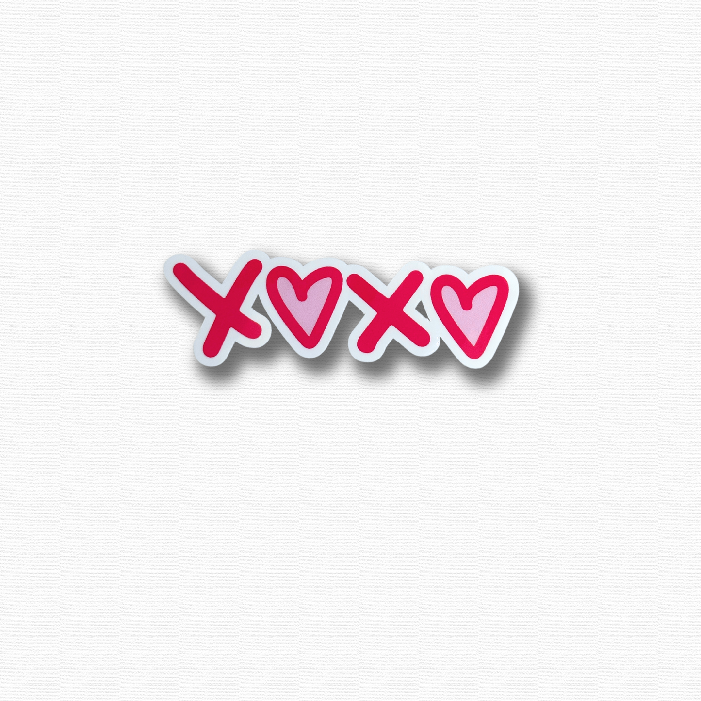 Pink XOXO Sticker