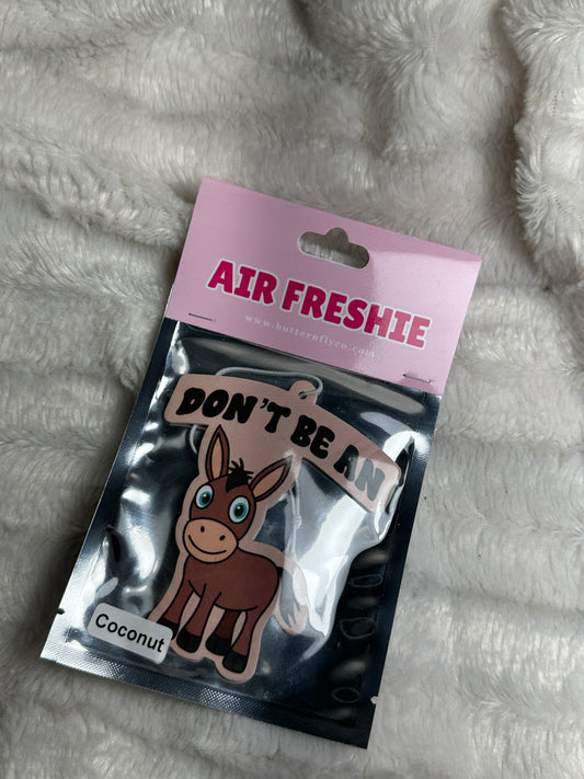 Don’t Be An Ass Car Air Freshie