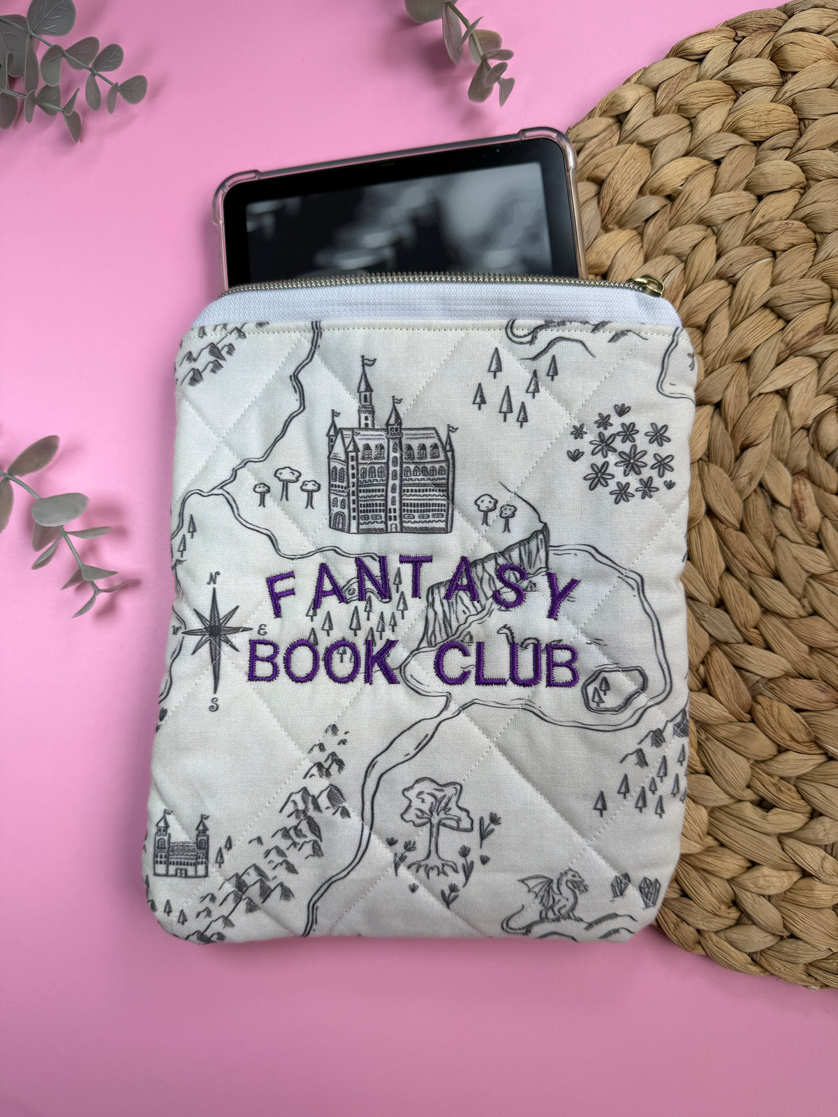 Fantasy Book Club E-Reader Sleeve