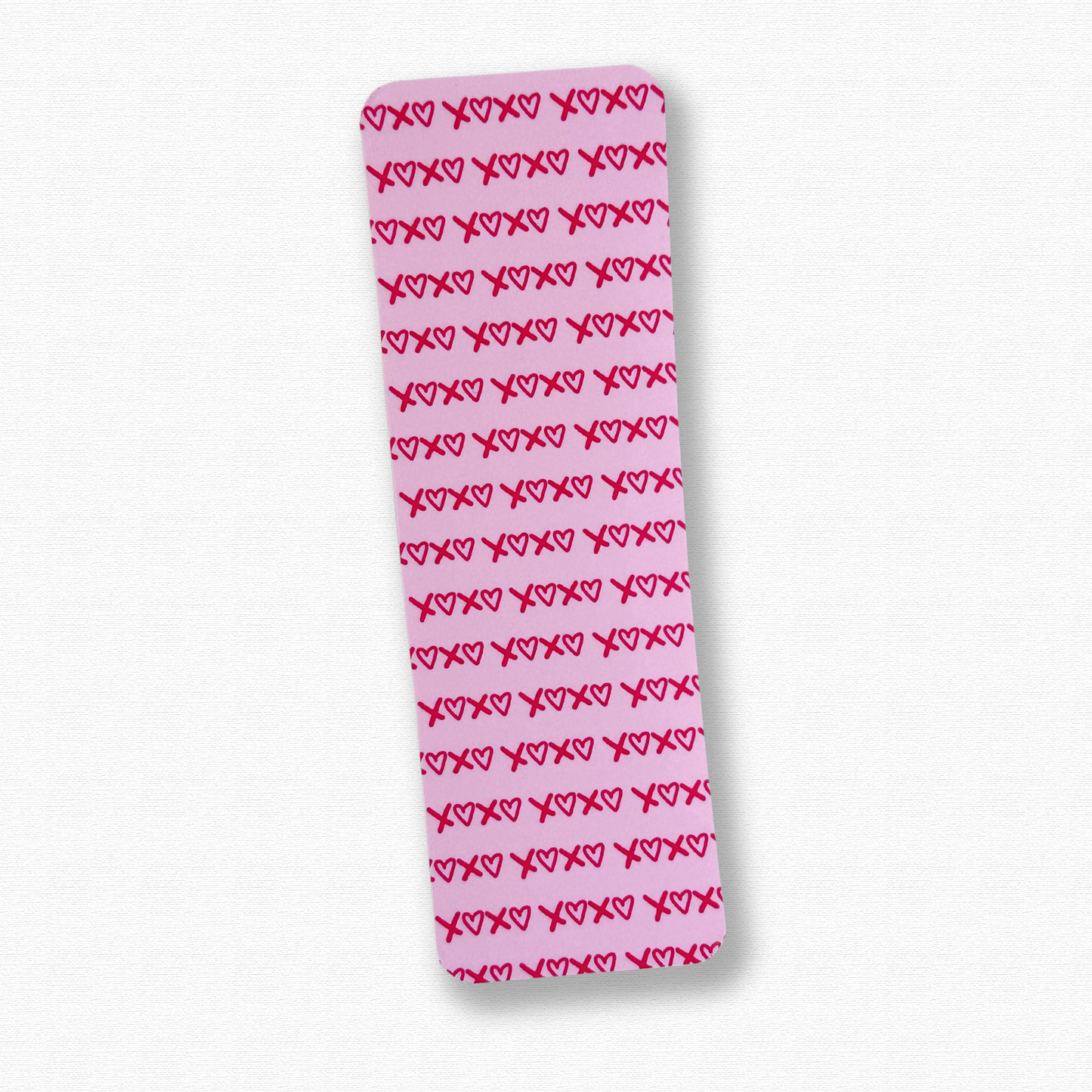 Pink Heart XO Bookmark