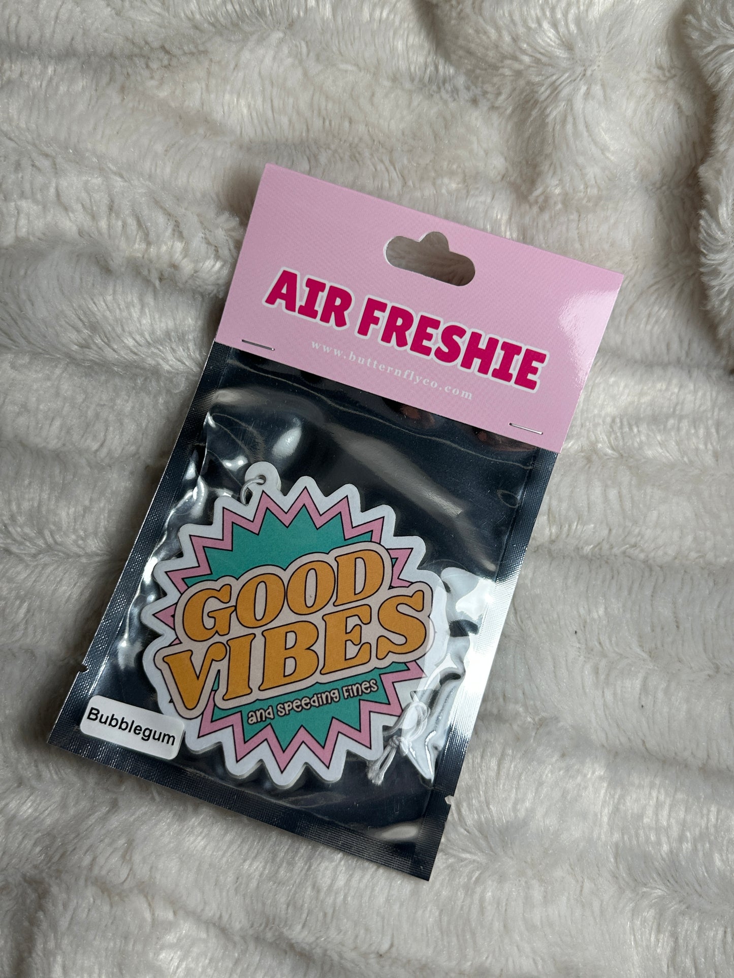 Good Vibes Car Air Freshie