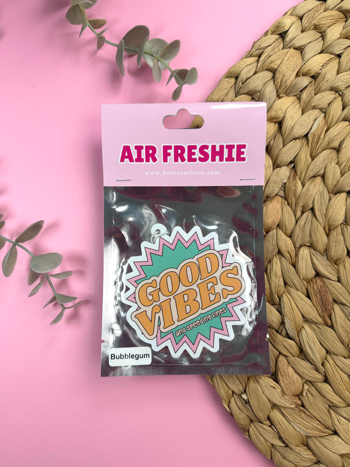 Good Vibes Car Air Freshie