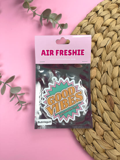 Good Vibes Car Air Freshie