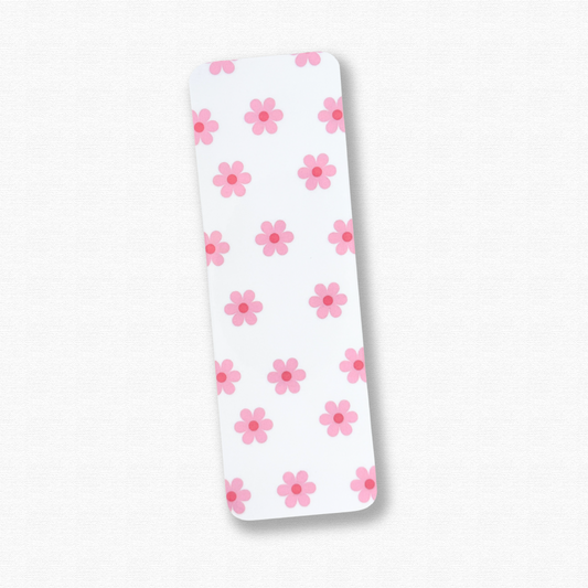 Pink Flower Bookmark