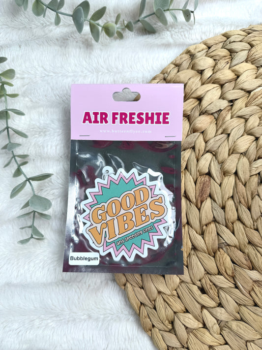 Good Vibes Car Air Freshie