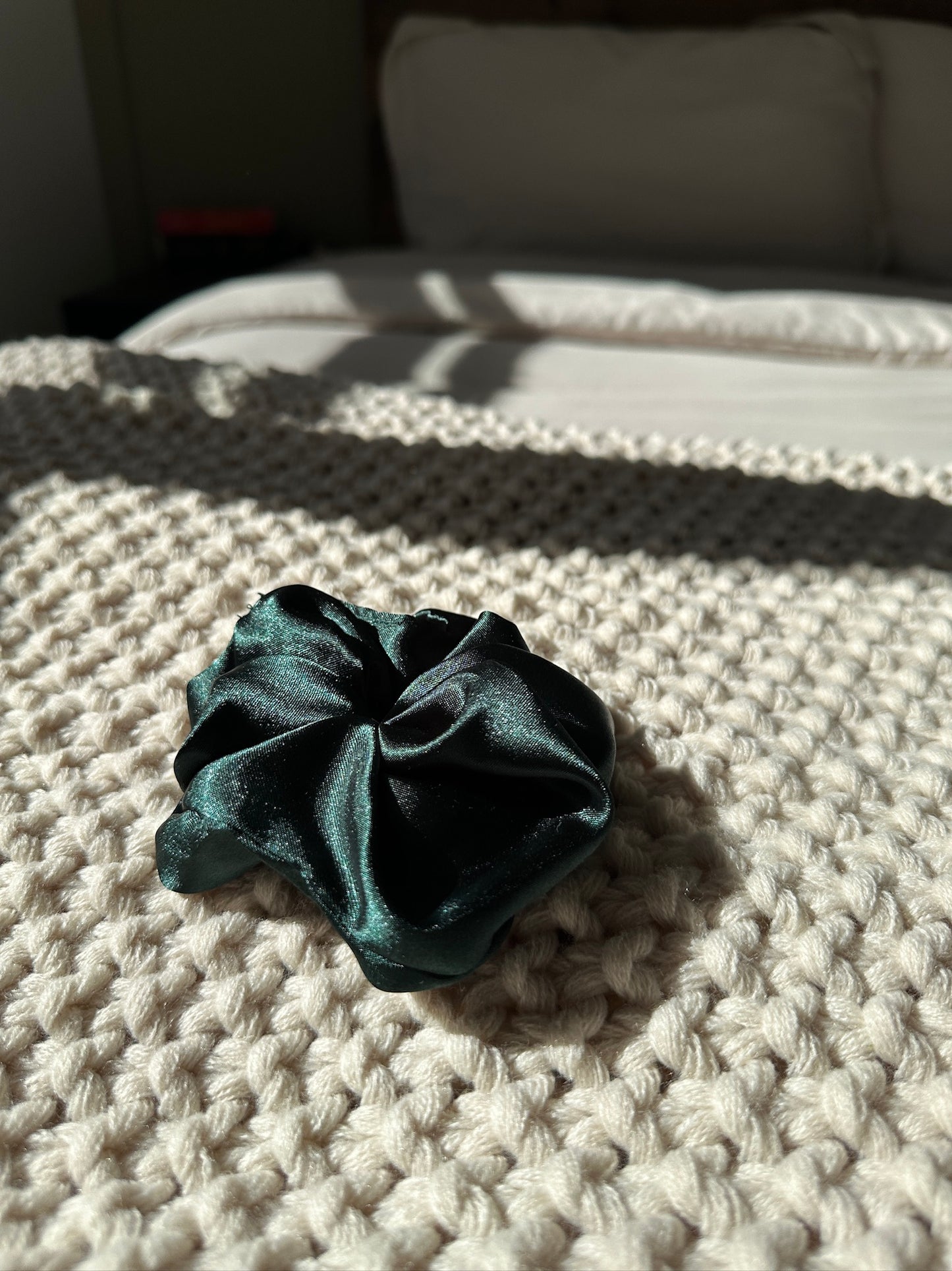 Emerald Scrunchie