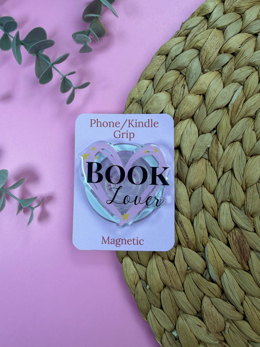 Book Lover Mag Safe Phone/E-Reader Grip