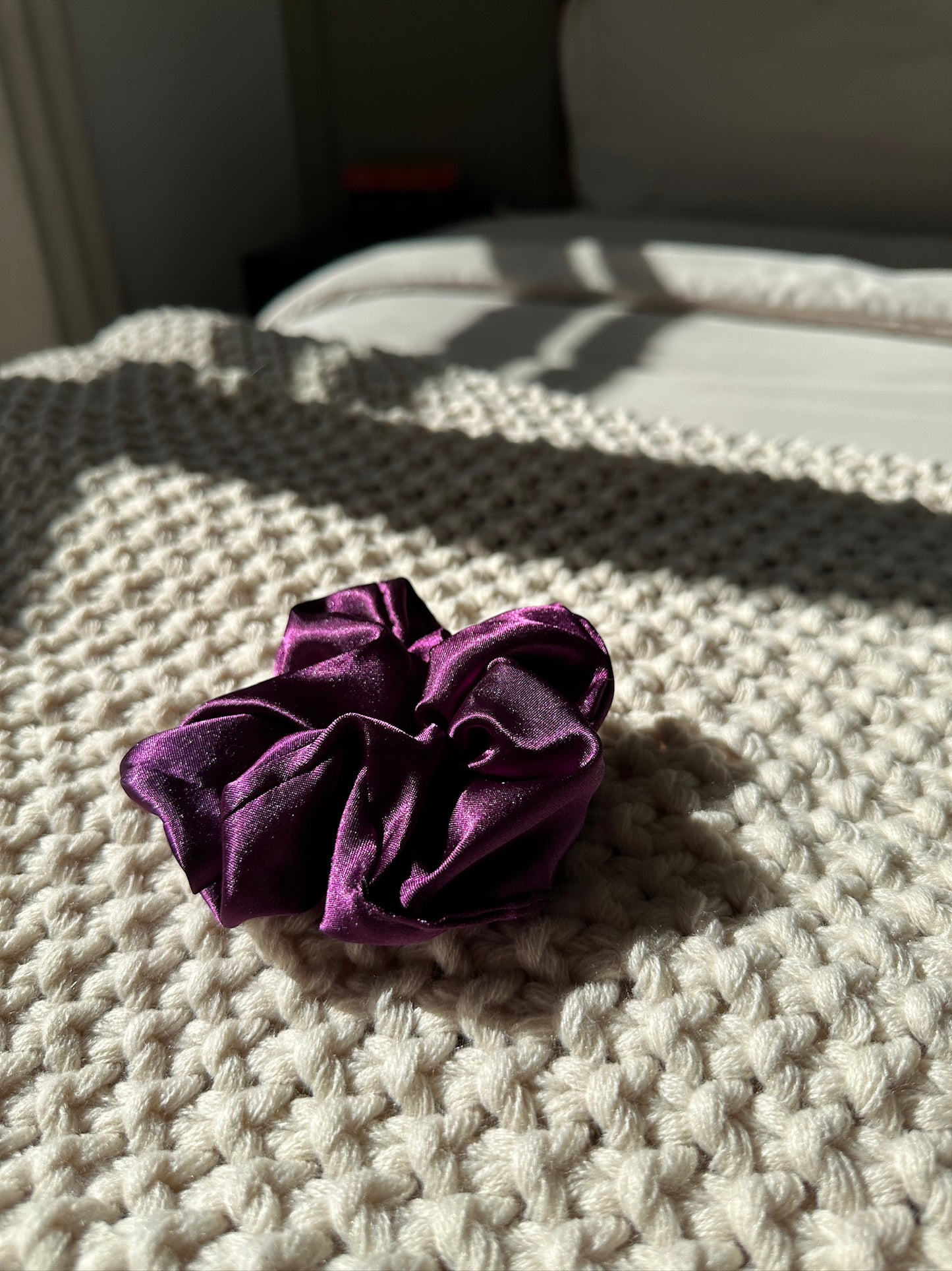 Purple Scrunchie