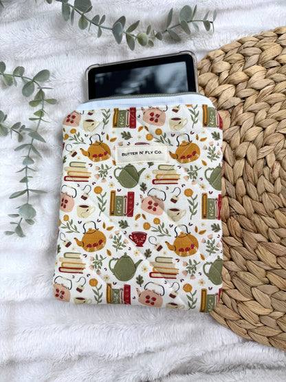Tea Party E-Reader Sleeve