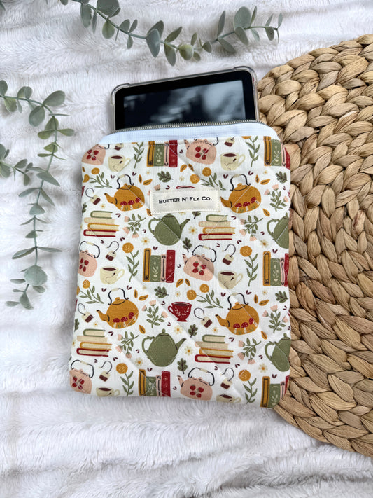 Tea Party E-Reader Sleeve