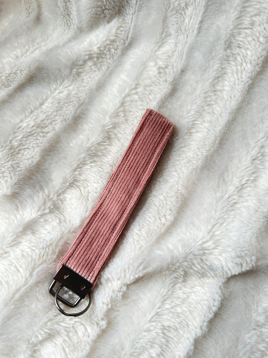Blush Wristlet Keychain