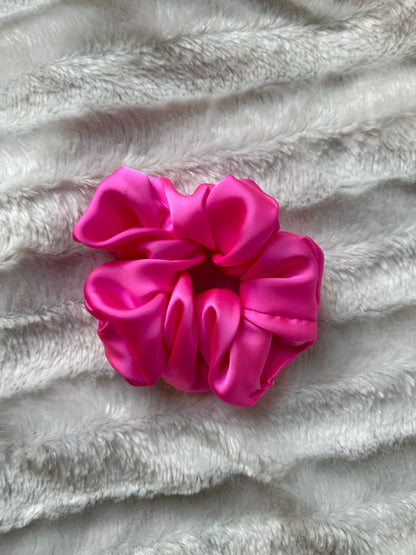 Hot Pink Scrunchie