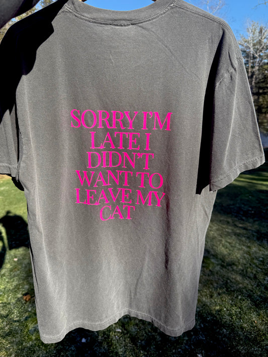 Sorry, But Cats T-Shirt