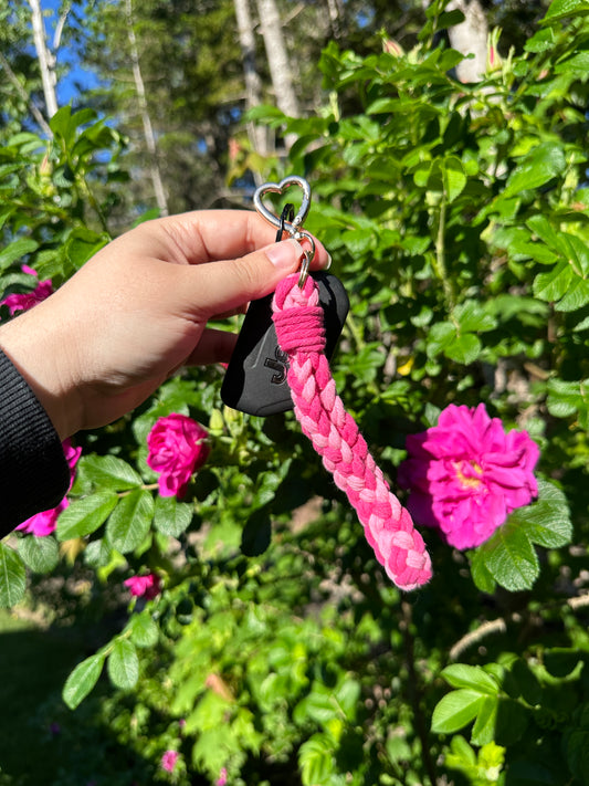 Bubblegum Wristlet Keychain