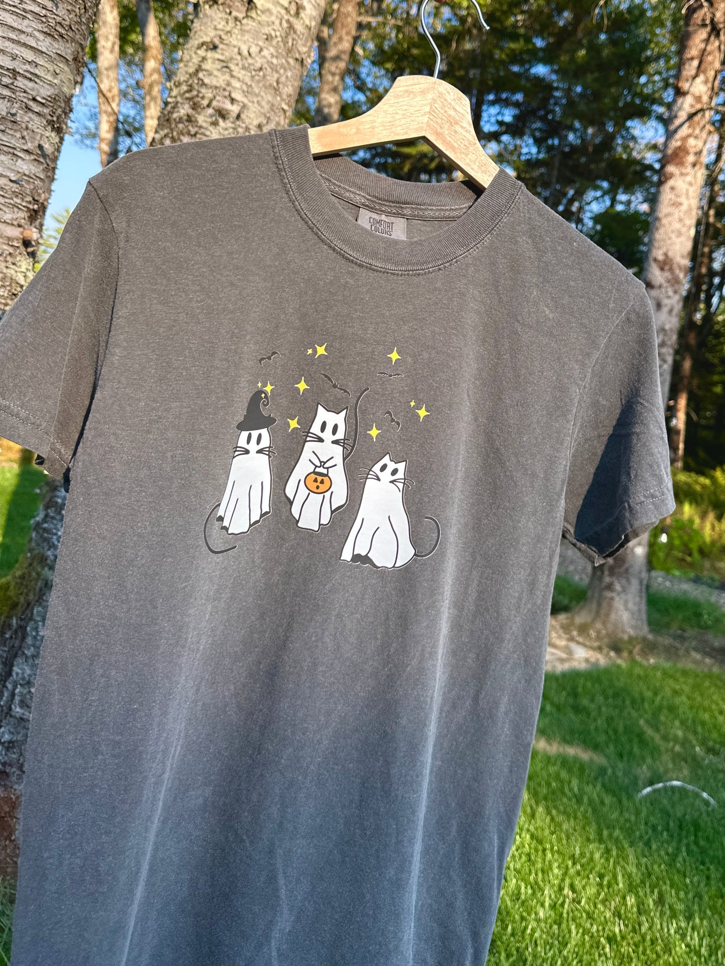 Spooky Ghost Cats T-Shirt