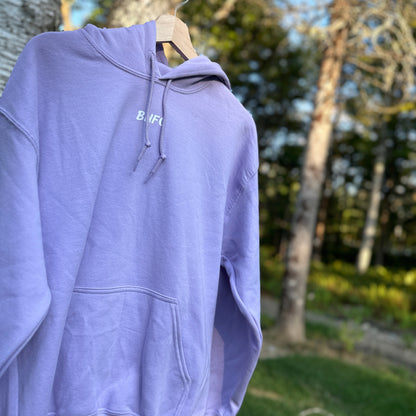 Lilac Just A Girl Who Loves To Read Hoodie