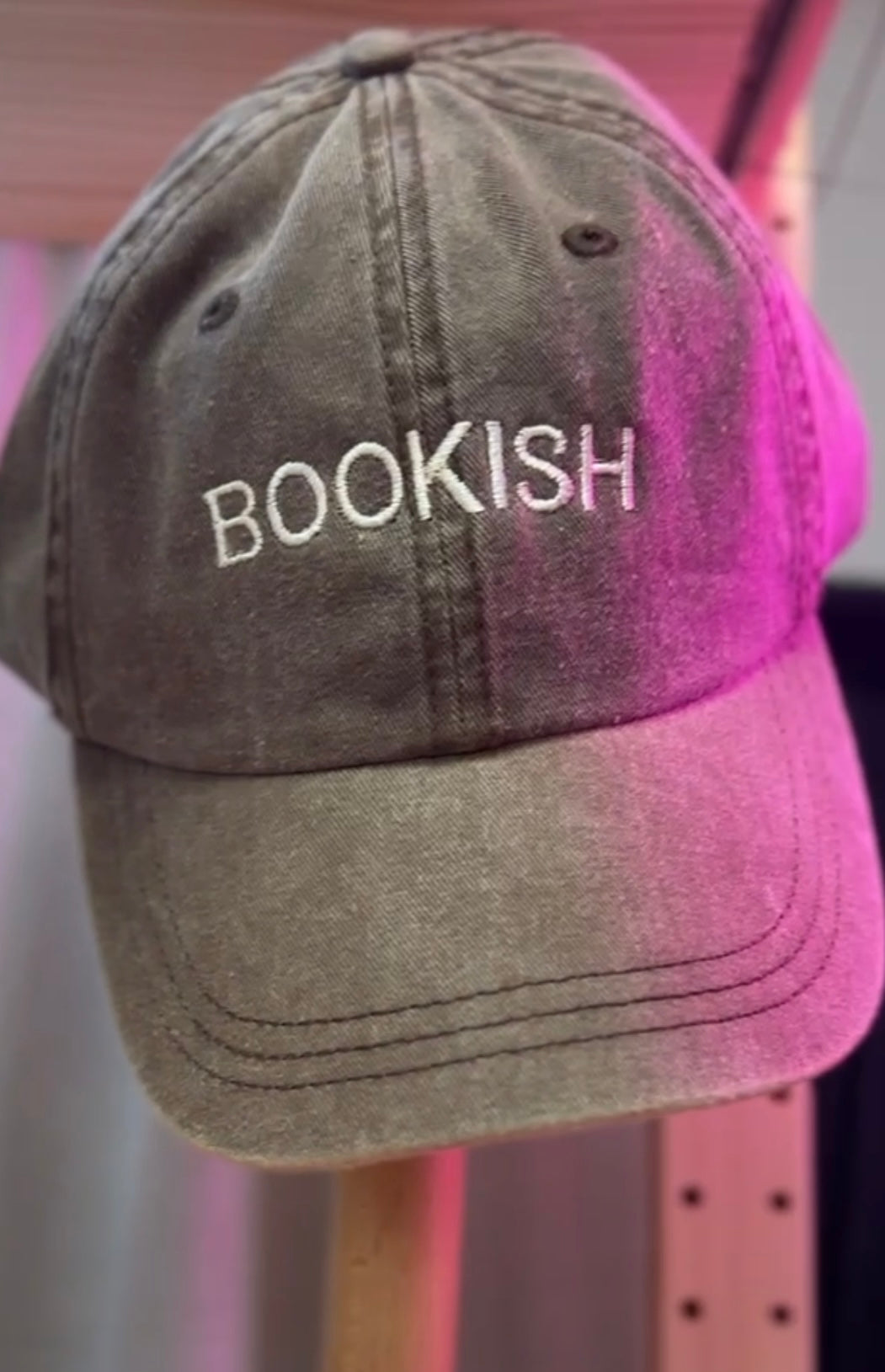 Bookish Baseball Cap