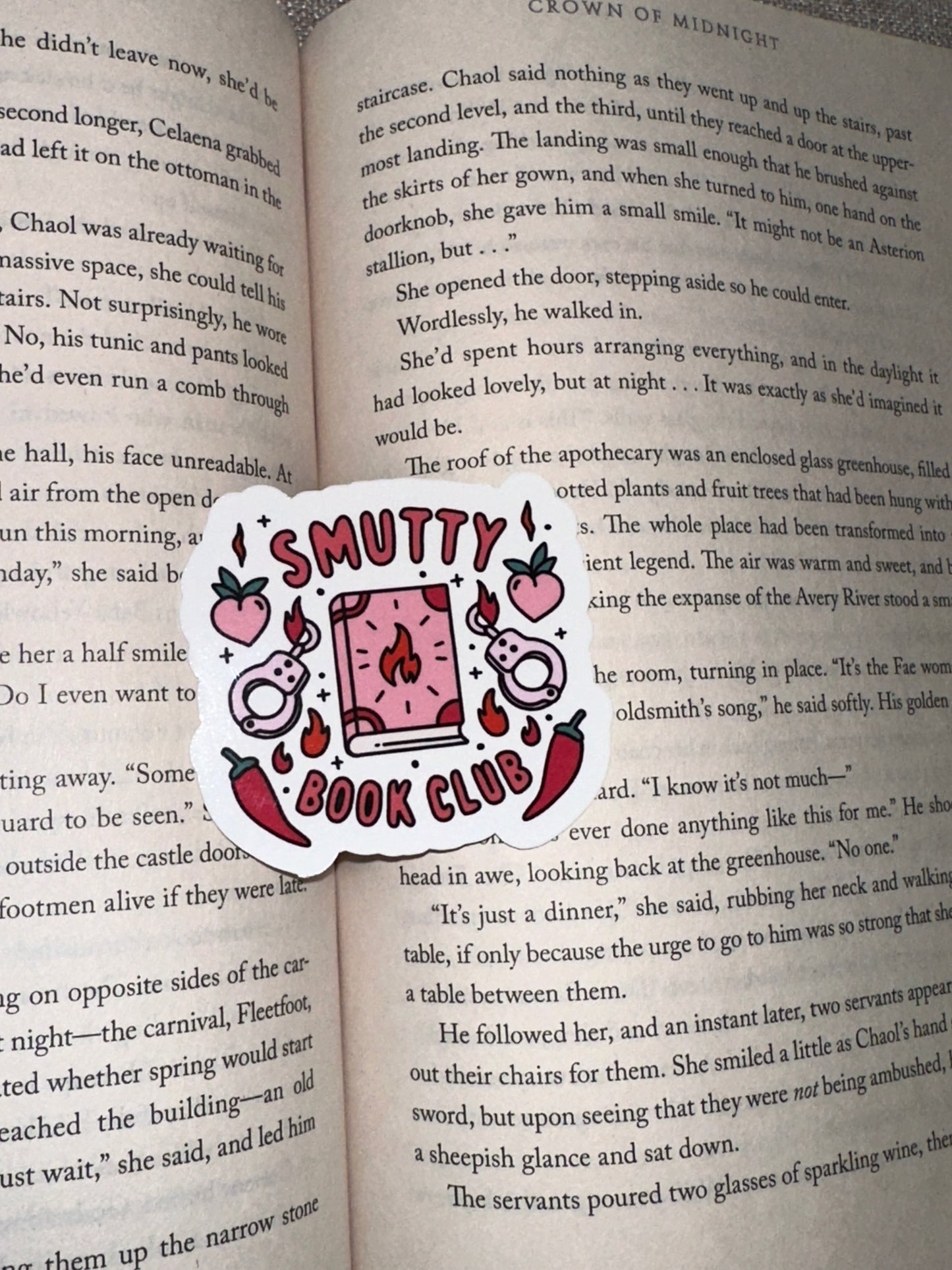 Smutty Book Club Sticker