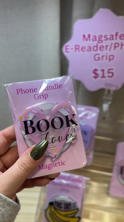 Book Lover Mag Safe Phone/E-Reader Grip